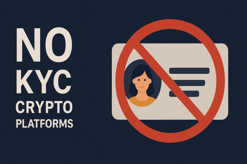 no KYC crypto exchanges